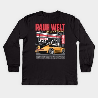 RWB Yellow Kids Long Sleeve T-Shirt